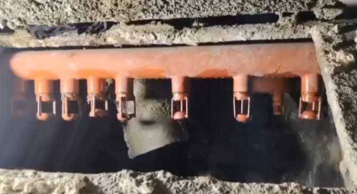 TWIN SHAFT  MİKSER YIKAMA FİSKİYELERİ 